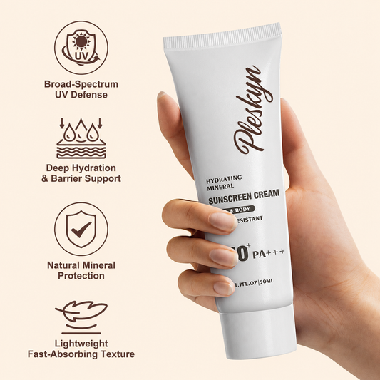 Pleskyn Daily Shield SPF 50 Face & Body Sunscreen