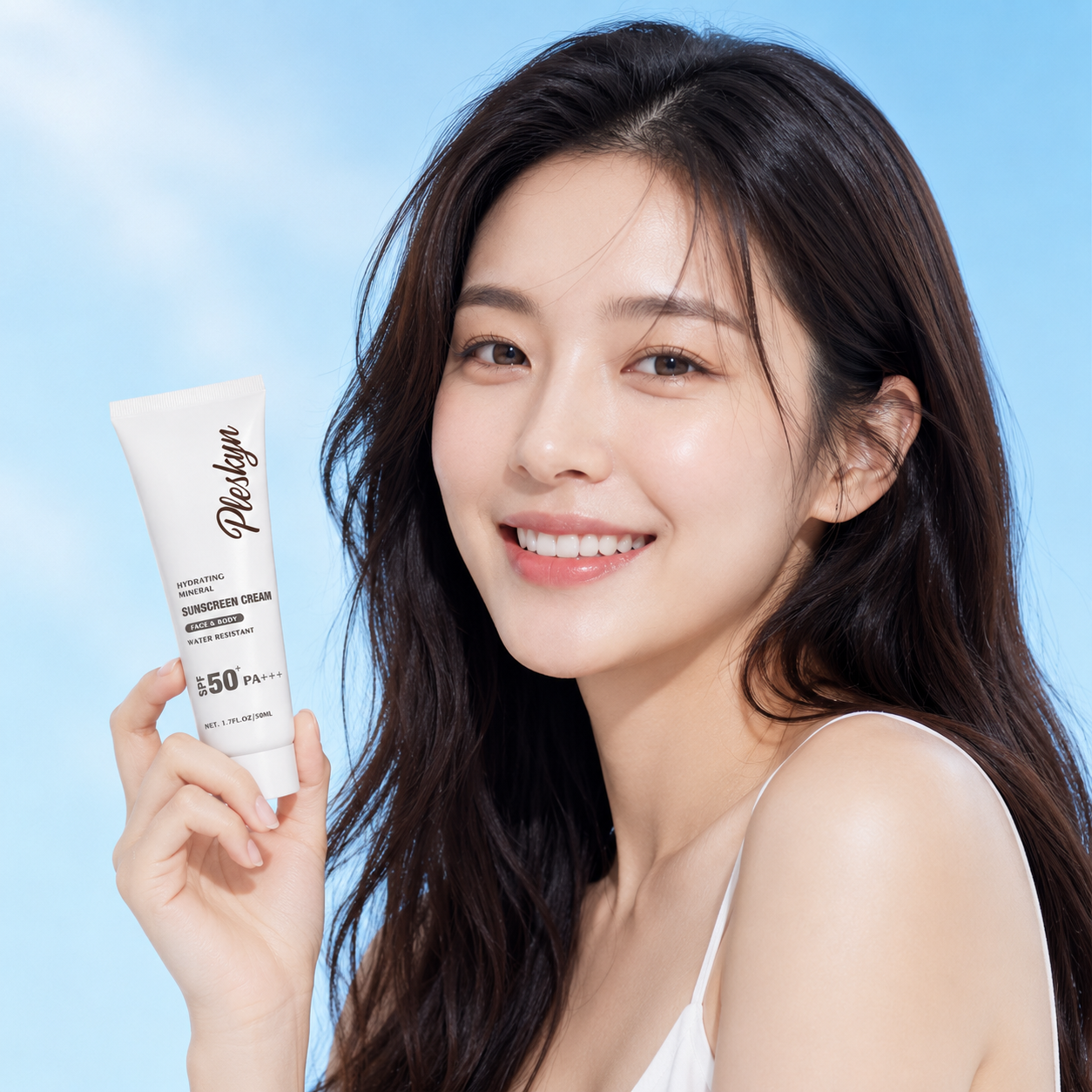 Pleskyn Daily Shield SPF 50 Face & Body Sunscreen